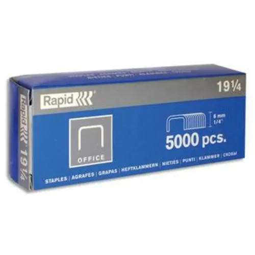 boite de 5000 agrafes SP 19-1/4 galvanisé photo du produit image1 L