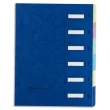 EMEY Trieur EMEY JUNIOR en carte avec système clip, 6 compartiments. Coloris bleu. photo du produit image1 S