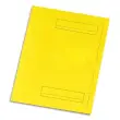 NEUTRE Paquet de 50 sous-dossiers imprimés en kraft 160gr à 2 rabats. Format 24x32cm. Coloris jaune photo du produit image1 S