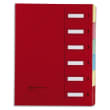 EMEY EMEY JUNIOR kaartensorteerder met clipsysteem, 6 vakken. Kleur rood. productfoto image1 S