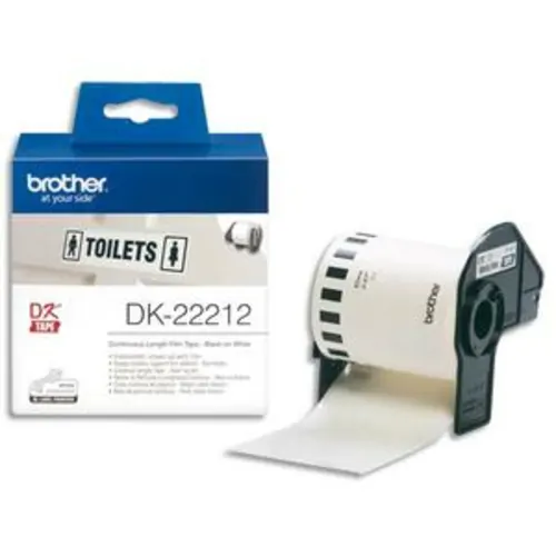 Ruban papier adhésif continu noir/blanc largeur 62mm / longueur 15m photo du produit image1 L