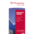 PERGAMY Doos met 100 metalen ringkammen, 34 lussen 6,4 mm Wit 900115 productfoto image1 S