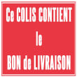 1000 Etiquettes d'expédition BON DE LIVRAISON photo du produit image1 S