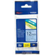 Lint voor PTOUCH gelamineerd zwart/blauw 12mmx8m productfoto image1 S