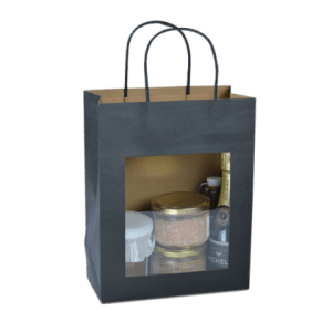 Sac vitrine kraft photo du produit