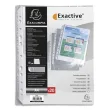 EXACOMPTA Sachet 20 pochettes EXACTIVE PP. Format A4 portrait/vertical. (perforations grand côté) photo du produit image1 S