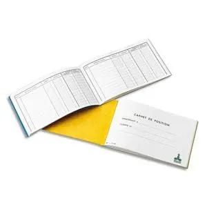 Carnet Position de banque LE DAUPHIN photo du produit