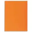 EXACOMPTA Paquet de 50 chemises 1 rabat SUPER 250 en carte 210 grammes orange photo du produit image1 S