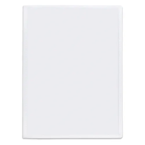 5 ETOILES Protege documents personnalisable en polypropylene blanc 80 vues photo du produit image1 L
