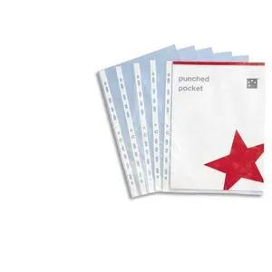 Pochettes perforées 5x packdiscount photo du produit