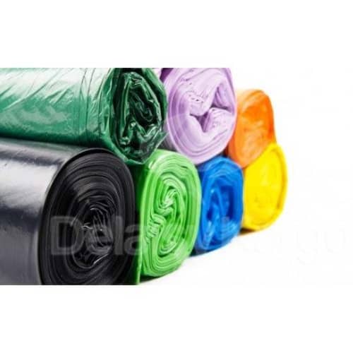 500 Sacs Poubelle 30L blanc HD