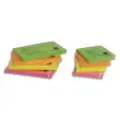 Bloc repositionnable de 100 feuilles 76 x 127mm coloris néon assortis photo du produit image1 S