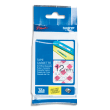 BROTHER Ruban laminé Noir sur Motifs Vichy Rouge 12mmx4mTZE-MPRG31 photo du produit image1 S