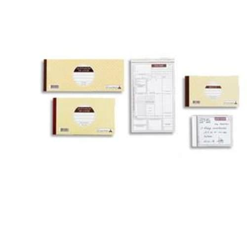 Carnet bon autocopiant 10,5 x 13,5 cm 50 feuillets autocopiants dupli