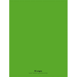 CONQUERANTC Cahier piqûre 24x32cm 48 pages 90g séyès grands carreaux. Couverture polypropylène vert photo du produit image1 S