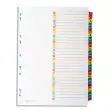 AVERY numerieke directory met 31 toetsen. In wit karton, gekleurde gelamineerde tabbladen. Formaat A4. productfoto image1 S