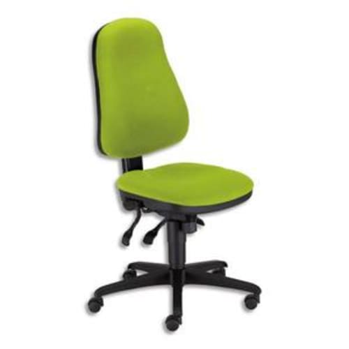 Chaise synchrone Offix tissu vert