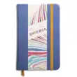 RHODIA Carnet RHODIArama 9x14cm 192 pages unies. Couverture rembordée saphir photo du produit image1 S