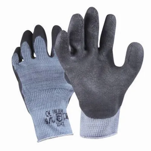 Gant tricot coton paume enduite latex photo du produit image1 L