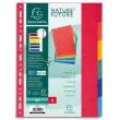 EXACOMPTA Jeu d’intercalaires 6 positions en carte lustrée 3/10e format A4 225g photo du produit image1 S