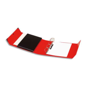 ARIANEX 4 D-ringband 8 cm rug met drukknopen Innovatie Balacron Rood productfoto