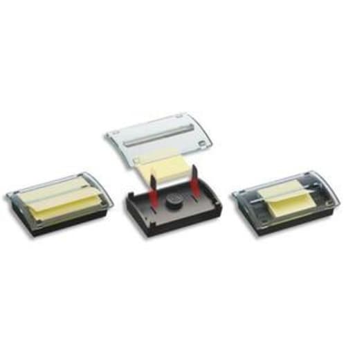Support Znotes pour notes 76x127mm, livré avec 1 bloc 100 feuilles jaunes