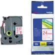 BROTHER Ruban pour PTOUCH laminé rouge/blanc 24mmx8m TZE252 photo du produit image1 S