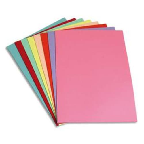 50 liners van gerecycled papier 60 grams assorti kleuren productfoto image1 L