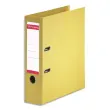 PERGAMY Classeur à levier en polypropylène intérieur/extérieur. Dos 8cm. Format A4. Coloris jaune photo du produit image1 S