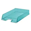 ESSELTE Corbeille à courrier COLOUR'ICE Bleu. Dimensions (lxhxp) : 25,4x6,1x35cm photo du produit image1 S