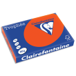 CLAIREFONTAINE Ramette de 500 feuilles papier couleur TROPHEE 80 grammes format A3 rouge cardinal 1883 photo du produit image1 S