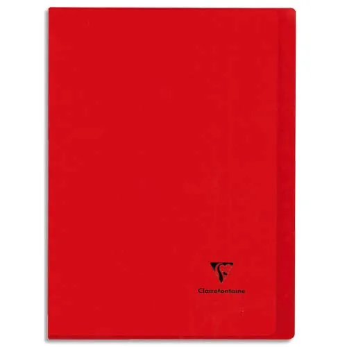 CLAIREFONTAINE Cahier KOVERBOOK piqûre 96 pages Seyès 21x29,7. Couverture polypro photo du produit image1 L