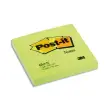 POST-IT Bloc néon repositionnable de 100 feuilles 76 x 76 mm vert 654NG photo du produit image1 S