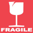 1000 Etiquettes d'expédition FRAGILE – VERRE photo du produit image1 S