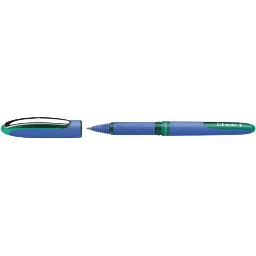 SCHNEIDER Groene inktroller met 0,5 mm hybride conische punt. Petje af. Ergonomische rubberen grip. productfoto image1 L