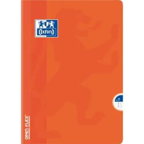 Cahier piqûre 96 pages 21x29,7 5x5. Couverture polypro photo du produit image1 L