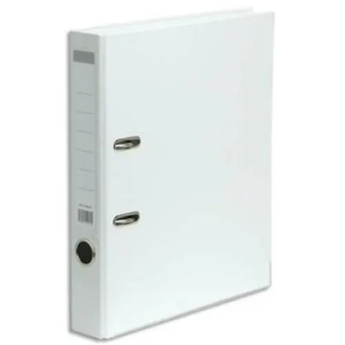 Leverboogvijl, rug 5 cm. Formaat A4. Kleur wit. productfoto image1 L