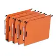 OBLIQUE AZ Boîte de 25 dossiers suspendus ARMOIRE en kraft 240g. Fond 15, Velcro. Orange photo du produit image1 S