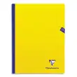 CLAIREFONTAINE Cahier MIMESYS brochure cousue 192 pages Séyès 24x32. Couverture polypropylène jaune photo du produit image1 S