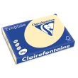 CLAIREFONTAINE Ramette de 500 feuilles papier couleur TROPHEE 80 grammes format A3 chamois 1253 photo du produit image1 S