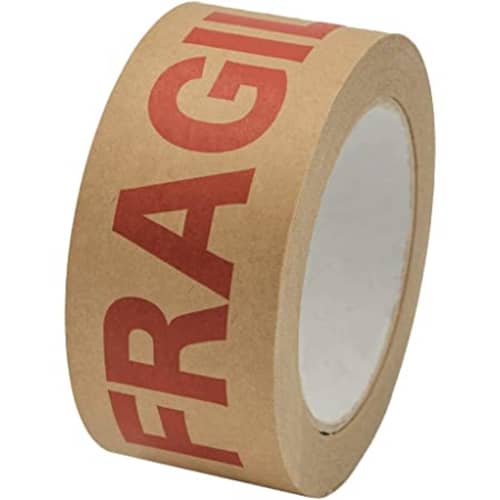 Pandabode scotch kraft ruban adhésif, 48mm x 50m, Papier marron durable  et recyclable, Indispensable pour emballage colis carton, craft,  déménagements et usages multiples