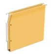 NEUTRE Boîte de 25 dossiers suspendus ARMOIRE en kraft 220g. Fond 30mm, volet agrafage + pression. Jaune photo du produit image1 S