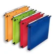 OBLIQUE AZ Pakket van 10 DRAWER hangmappen in ondoorzichtig polypro. Onder 30, drukknoop. geassorteerd productfoto image1 S