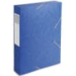EXACOMPTA Archiefdoos achterkant 6 cm, in glanzende kaart 7/10e kleur blauw productfoto image1 S