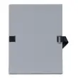 EXACOMPTA Chemise extensible Varia 2230, recouverte de papier grainé gris photo du produit image1 S