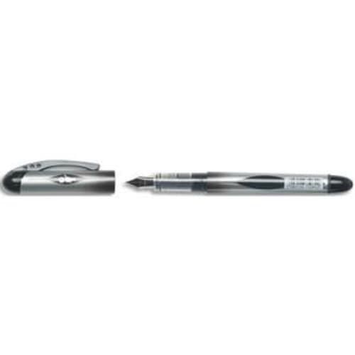Stylo plume jetable all in one noir, pointe moyenne