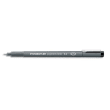 STAEDTLER Feutre pointe calibrée baguée métal 0,2mm, encre noire pigmentée infalsifiable résiste aux UV photo du produit image1 S