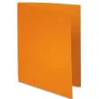 EXACOMPTA Pak van 100 SUPER 250 mappen in 210 gram kaart oranje kleur productfoto image1 S