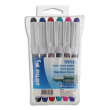 Pochette de 6 stylos à plume jetables 6 couleurs photo du produit image1 S