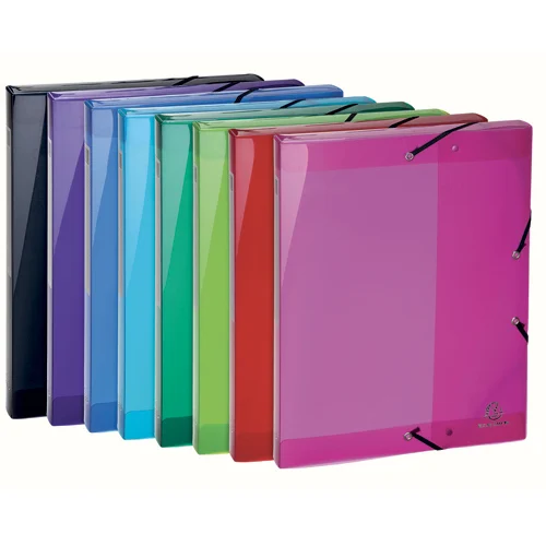 EXACOMPTA Boite classement IDERAMA PP 5/10e, dos 25mm. Coloris assortis photo du produit image1 L